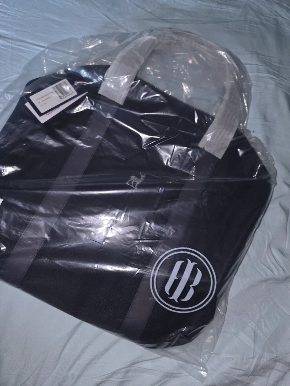Holderness & Bourne SEALED! NWT! The Marston Banker Bag in Navy Ballistic. R2S!